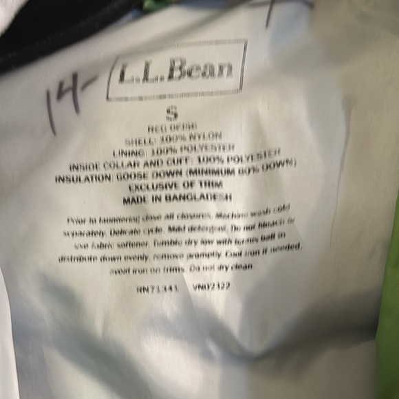LL Bean jacket  size small in excellent condition - Picture 2 of 7